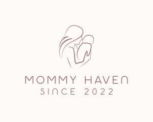 Mommy - Infant Parenting Childcare logo design