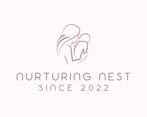 Parent - Infant Parenting Childcare logo design