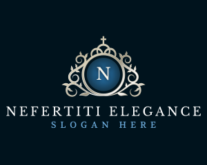 Classic Crown Decorative Elegant logo design