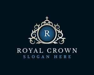 Classic Crown Decorative Elegant logo design