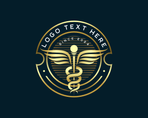 Medicinal - Caduceus Diagnostic Health logo design