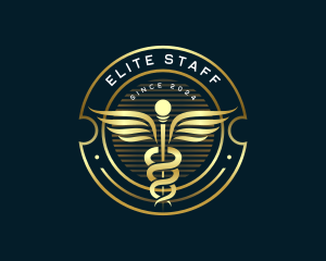 Caduceus Diagnostic Health logo design