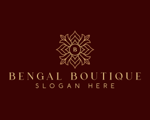 Stylish Floral Boutique logo design