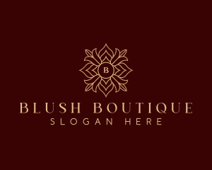 Stylish Floral Boutique logo design