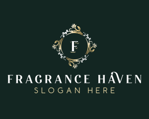 Luxury Flower Boutique logo design