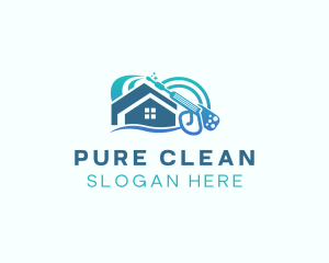 House Pressure Cleaning logo design