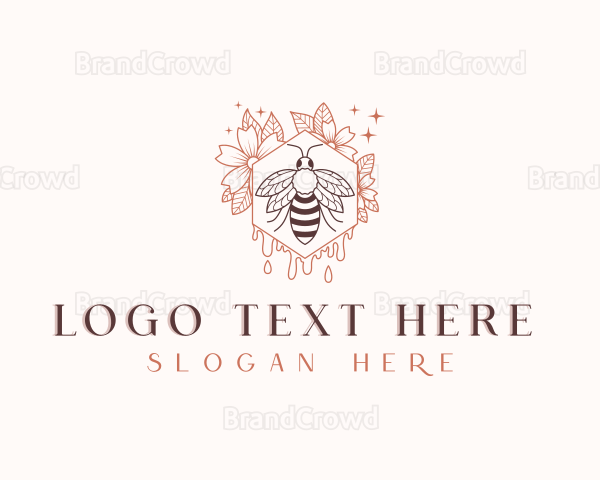Bee Organic Honey Logo