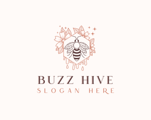 Bee Organic Honey logo design