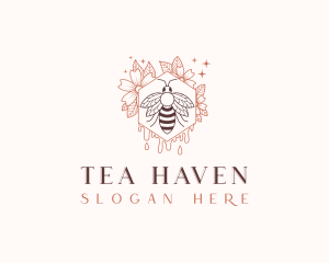 Bee Organic Honey logo design