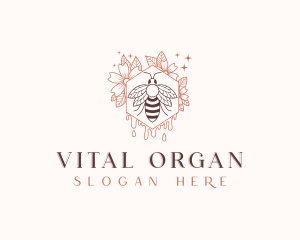 Bee Organic Honey logo design