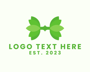 Organic Food - Green Herb Letter H logo design