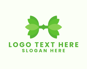 Green Herb Letter H Logo