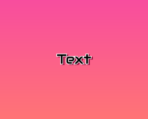 Digital Modern Pink Text logo design