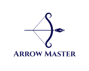 Pen Archery logo design