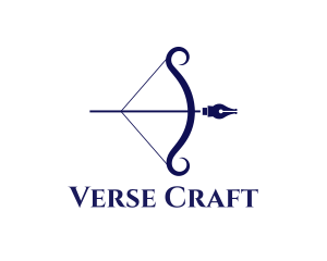 Poem - Pen Archery logo design