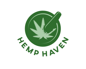 Organic Natural Cannabis logo design