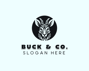 Buck - Deer Animal Advisory logo design