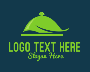 Food Blog - Restaurant Vegan Tray logo design