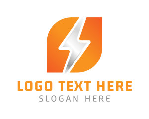 Gadget - Electricity Bolt Power Plant logo design