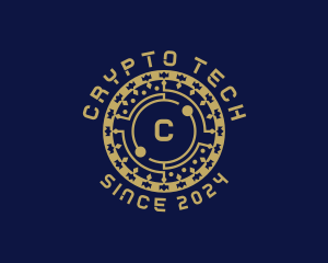 Crypto - Digital Tech Crypto logo design