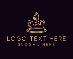 Decor - Scented Candle Decor logo design