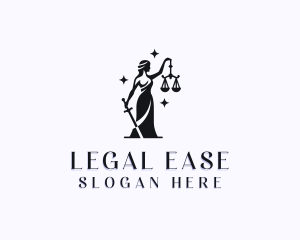 Law - Justice Equality Law logo design