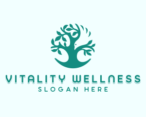 Botanical Wellness Garden logo design