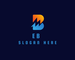 Business - Electric Energy Letter B logo design