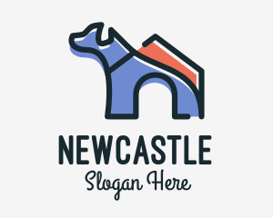 Dog House Kennel Logo