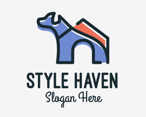 Dog House Kennel Logo