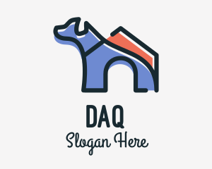 Dog House Kennel Logo