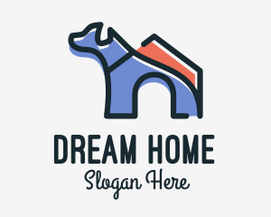 House - Dog House Kennel logo design