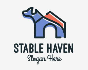 Dog House Kennel logo design