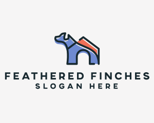 Dog Home Kennel logo design