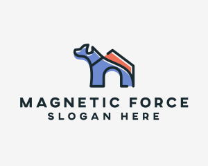 Dog Home Kennel logo design