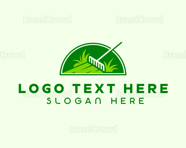 grass logo template