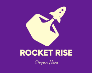 Launch - Rocket Launch Startup logo design