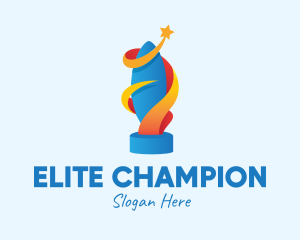 Champion - Sports Star Trophy logo design
