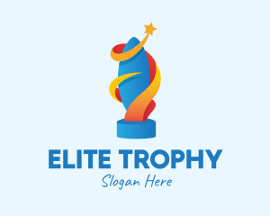 Trophy - Sports Star Trophy logo design