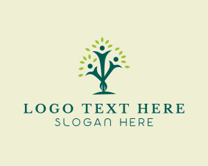 Human - Community People Tree logo design