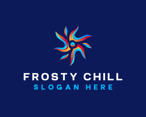 Cold - Hot Cold Propeller logo design