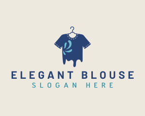 Blouse - Shirt Garment Fashion logo design