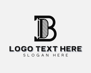 Architect Monogram Letter DB Logo