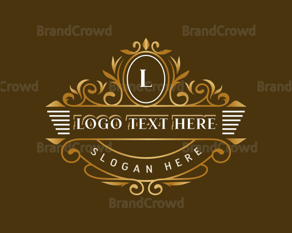 Decorative Luxury Floral Logo