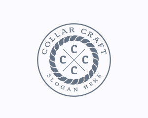 Hipster Rope Marine logo design