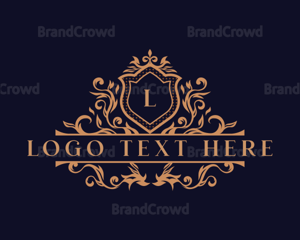 Luxury Ornament Wreath Logo