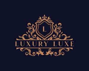 Luxury Ornament Wreath logo design