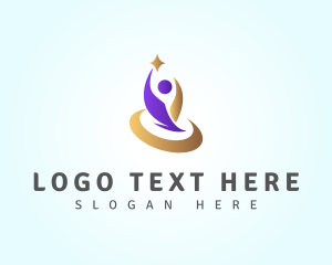 Human - Human Leadership Coaching logo design