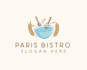 Whisk Baking Culinary logo design