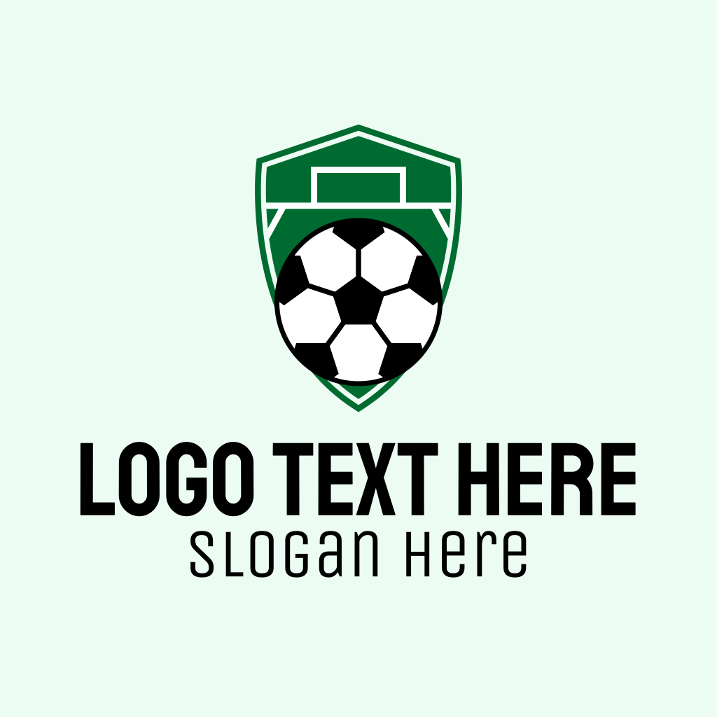 Soccer Ball Field Emblem Logo | BrandCrowd Logo Maker